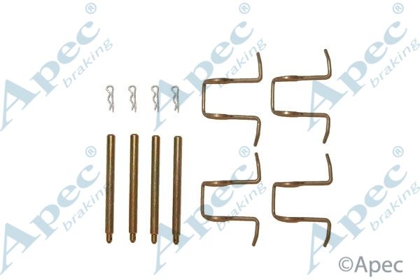 APEC BRAKING Комплектующие, колодки дискового тормоза KIT231